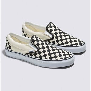 Classic slip on checkerboard shoe vans women’s